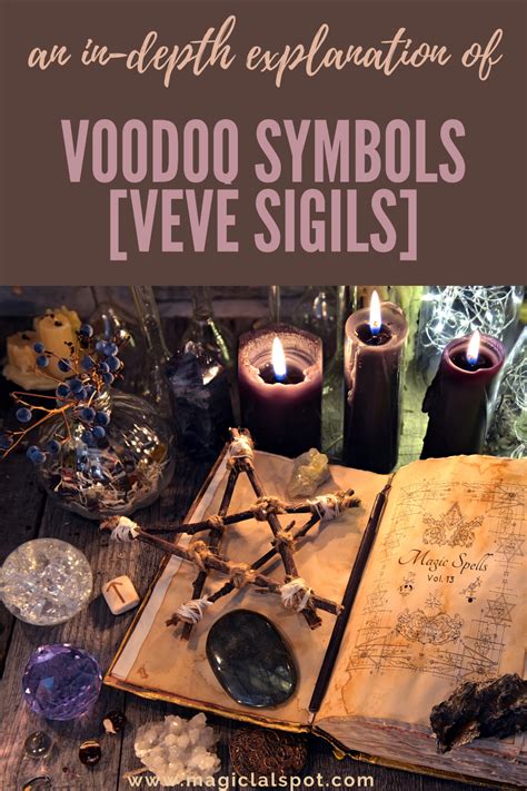 Voodoo witchcraft symbols